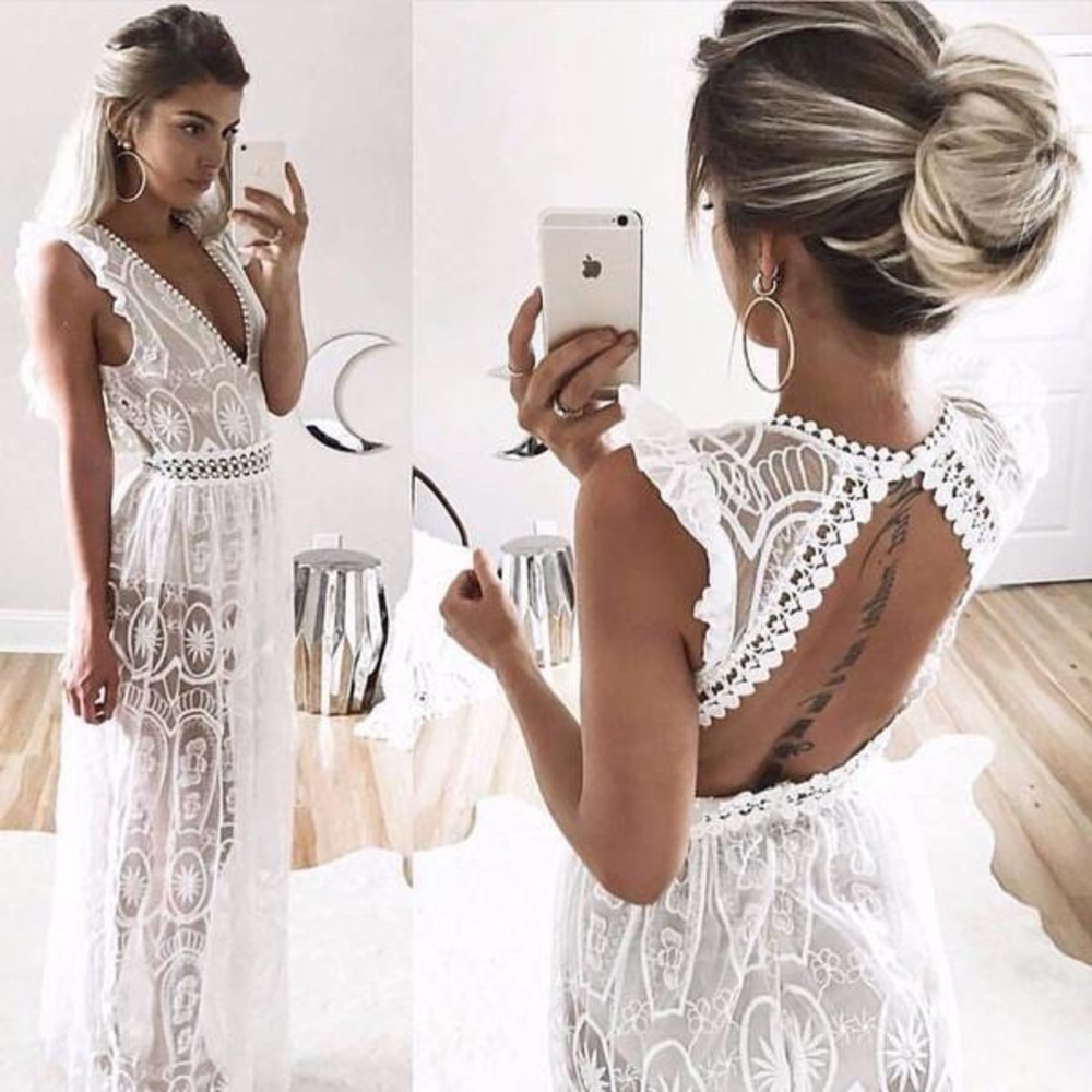 Loviswim lace dress, NWT